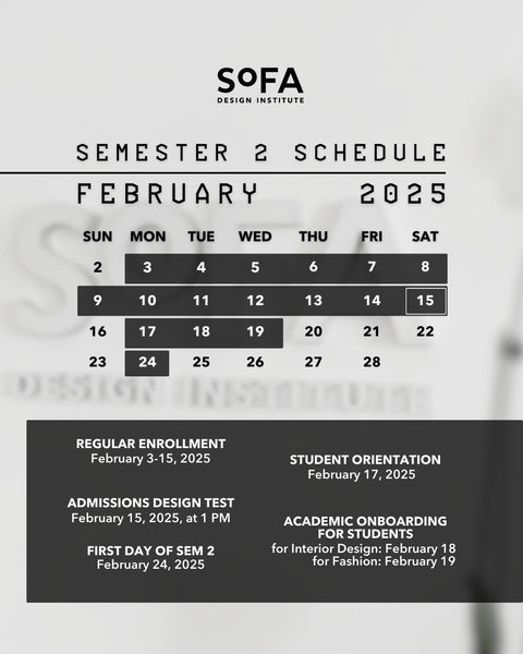 February 2025 Intake Schedule