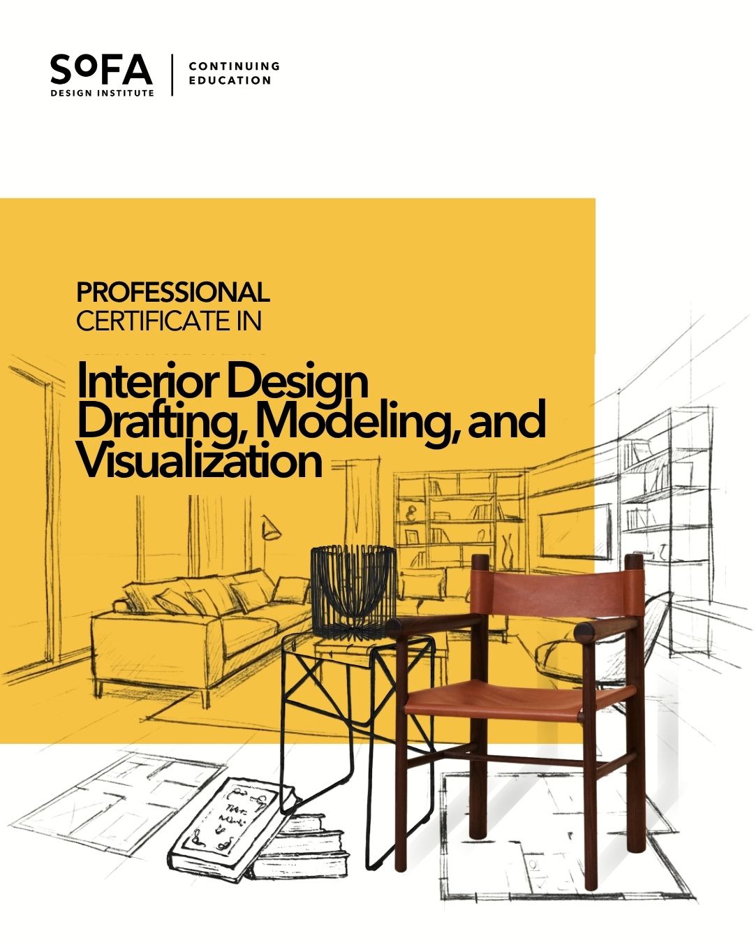 Certificate in Interior Design Drafting, Modeling, and Visualization (HYFLEX)
