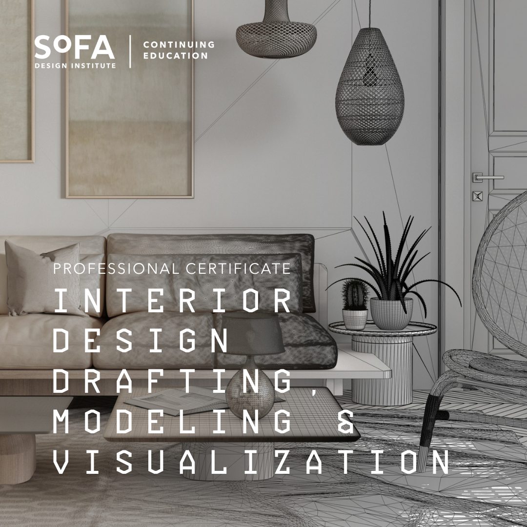 Professional Certificate in Interior Design Drafting, Modeling, and Visualization
