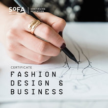 Load image into Gallery viewer, Certificate in Fashion Design and Business
