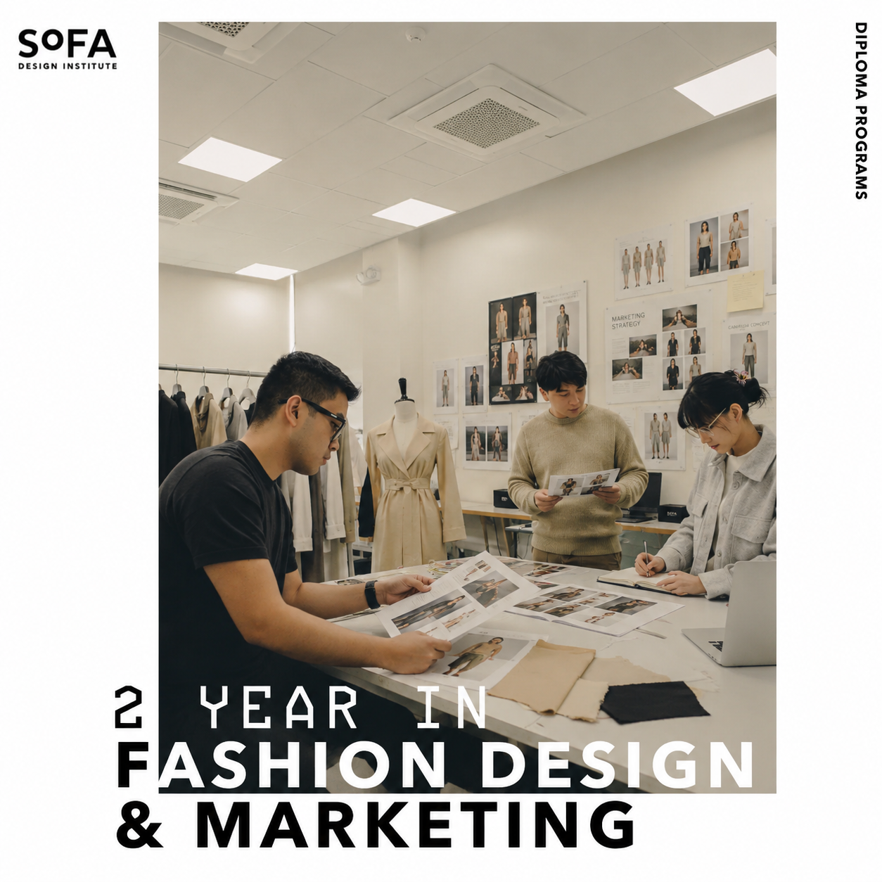 2 Year in Fashion Design & Marketing