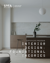 Load image into Gallery viewer, Interior Design: Foundational Theories | Certificate Program
