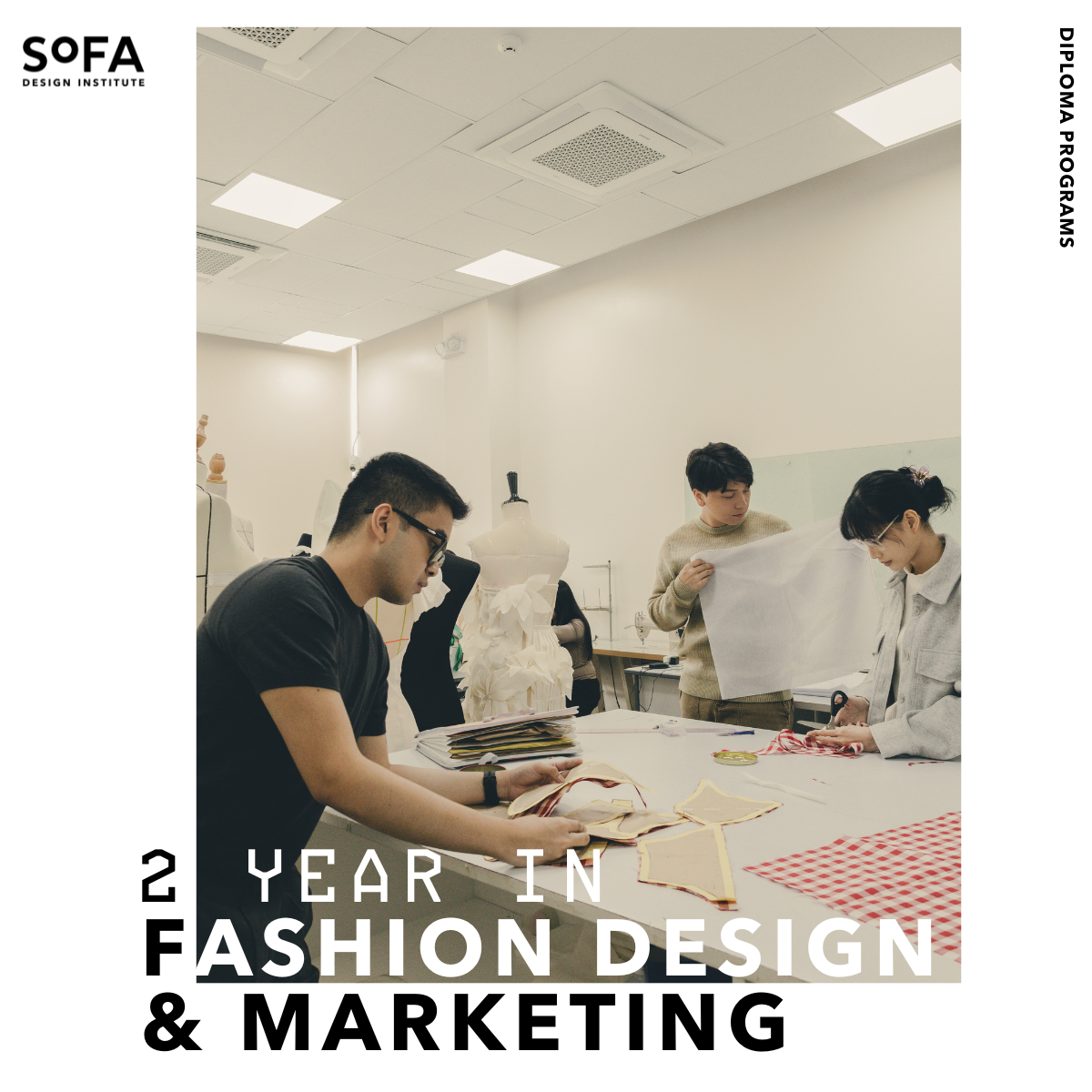 2 Year in Fashion Design & Marketing